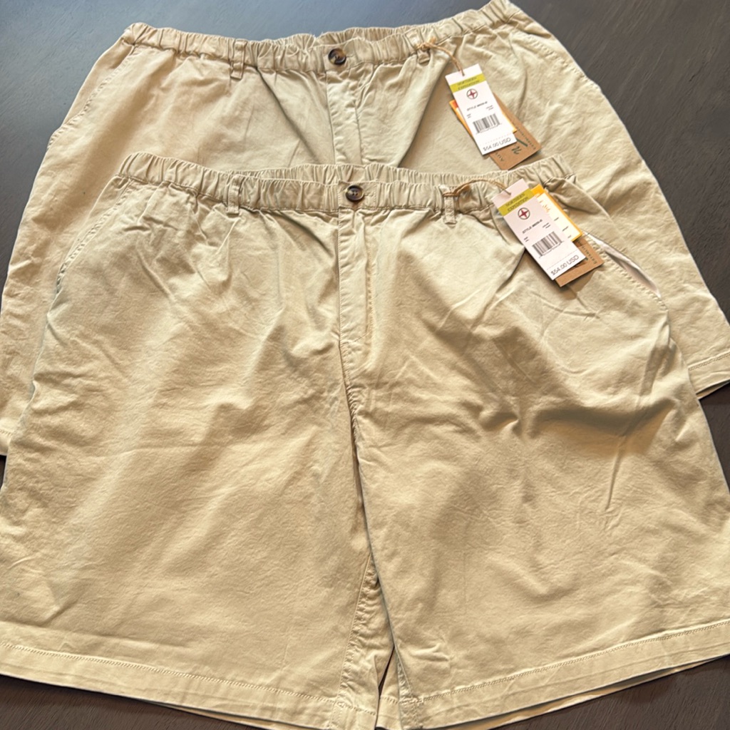 Nwt Mens Stubbie Shorts